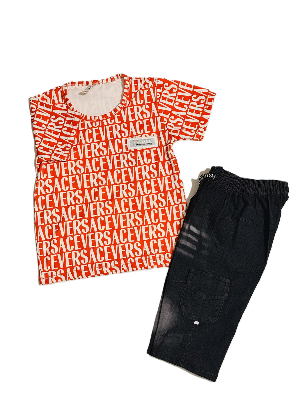 Kids Girls Shirt & Black Pants – Stylish Outfit for Girls.