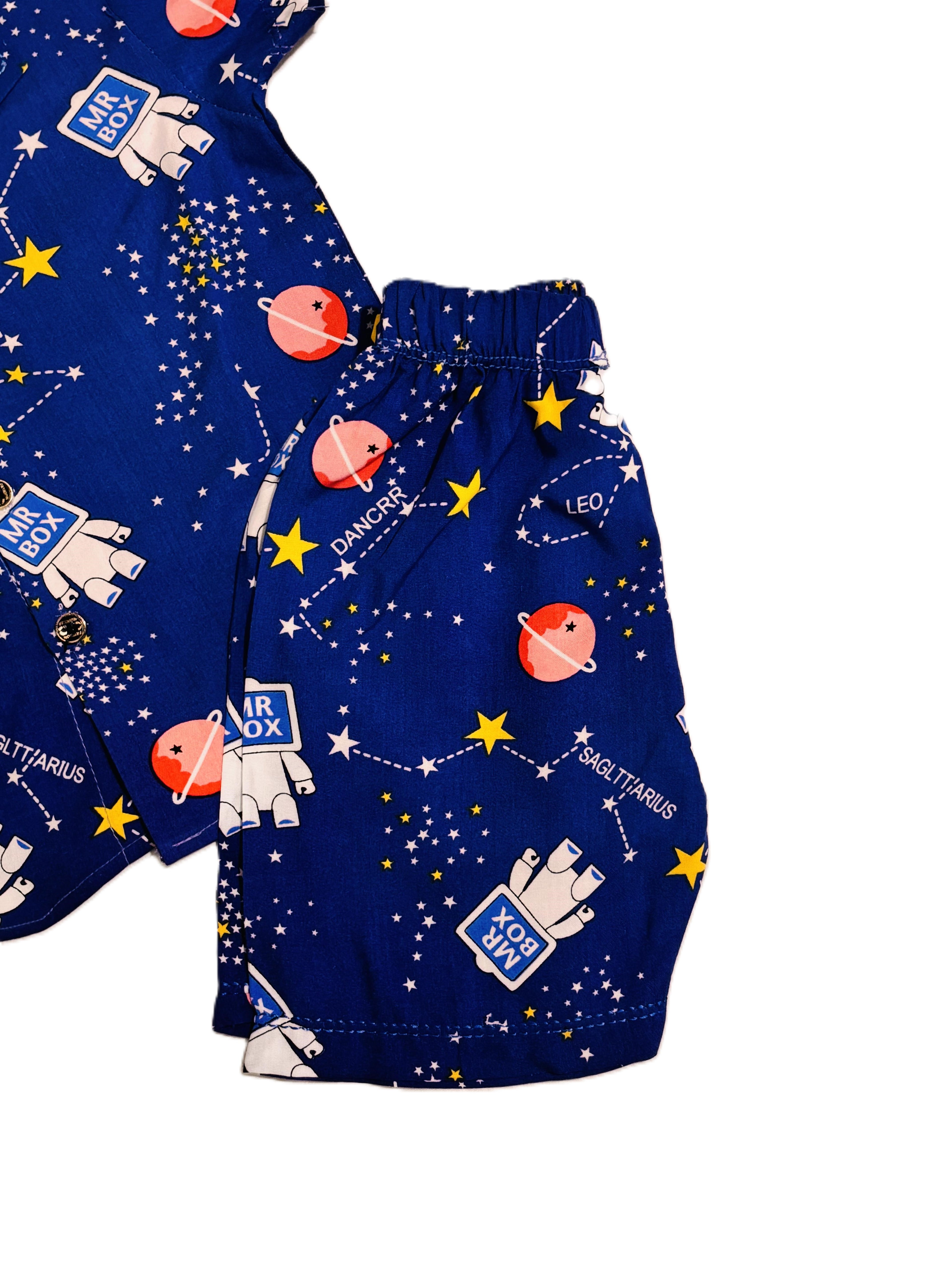Kids robot Print Shirt with Pant Set – Stylish Outfit