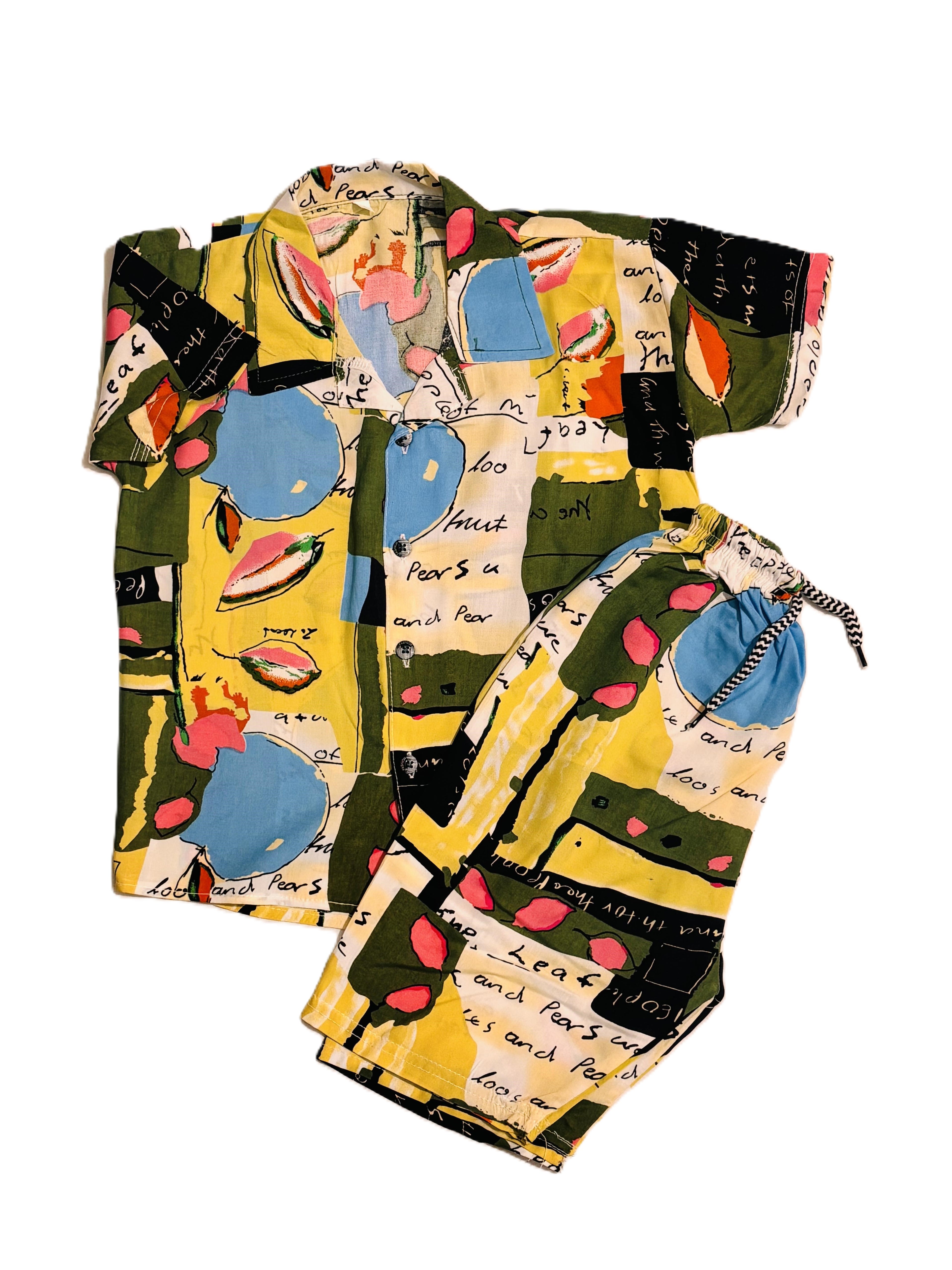 Kids mix color Shirt with Pant Set – Stylish Outfit