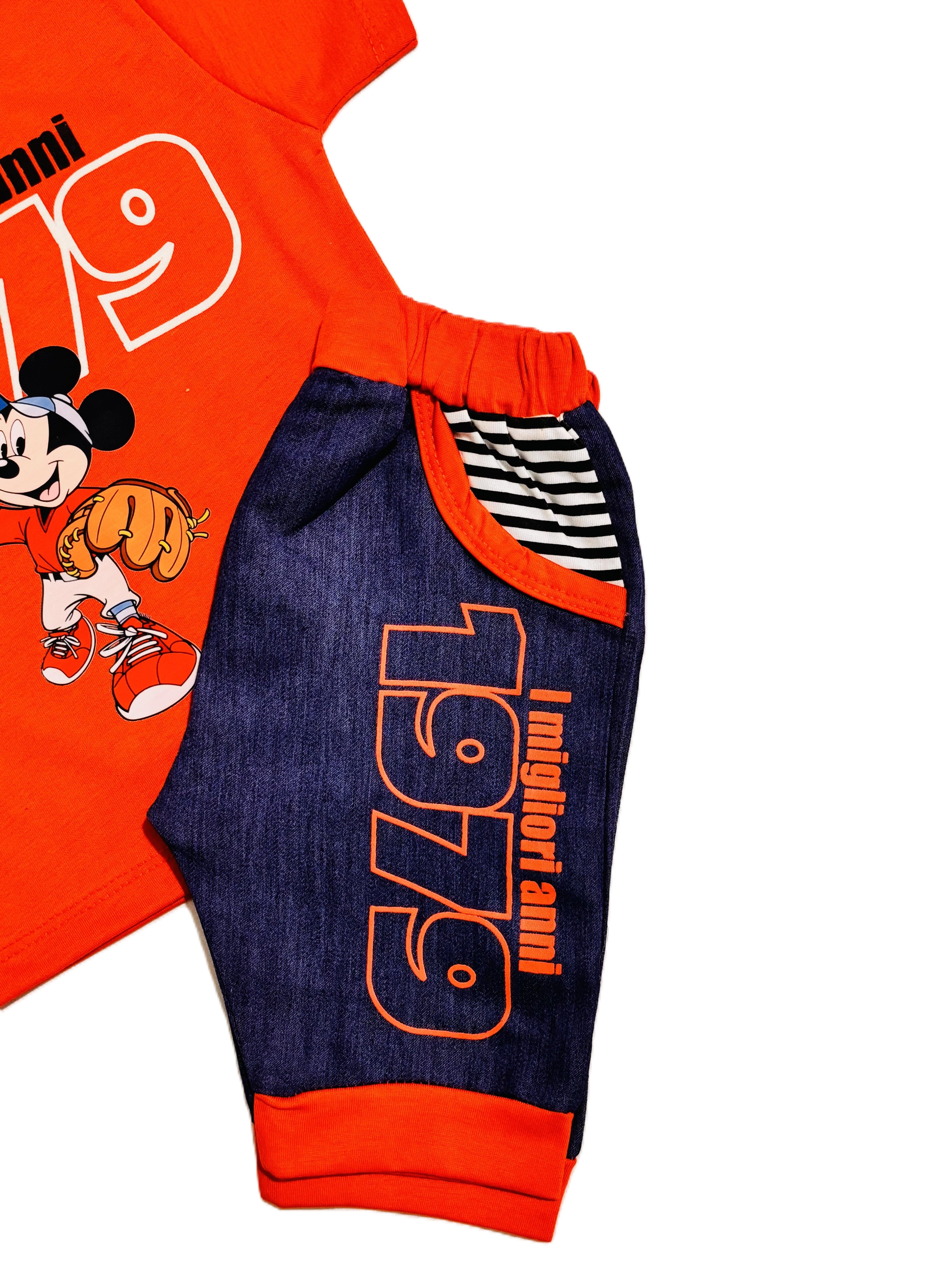 Kids Red Shirt with Pant Set – Stylish Outfit