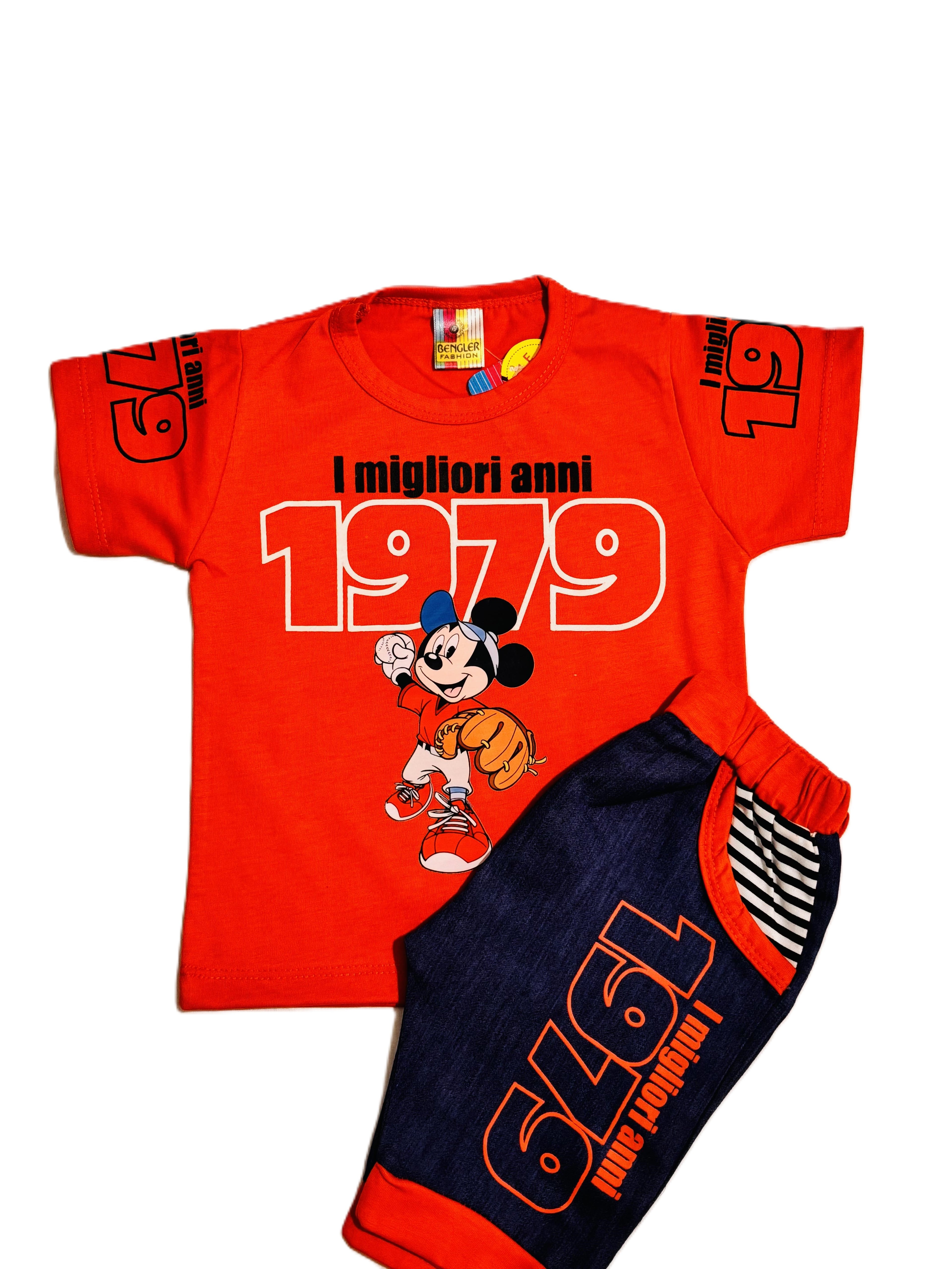Kids Red Shirt with Pant Set – Stylish Outfit