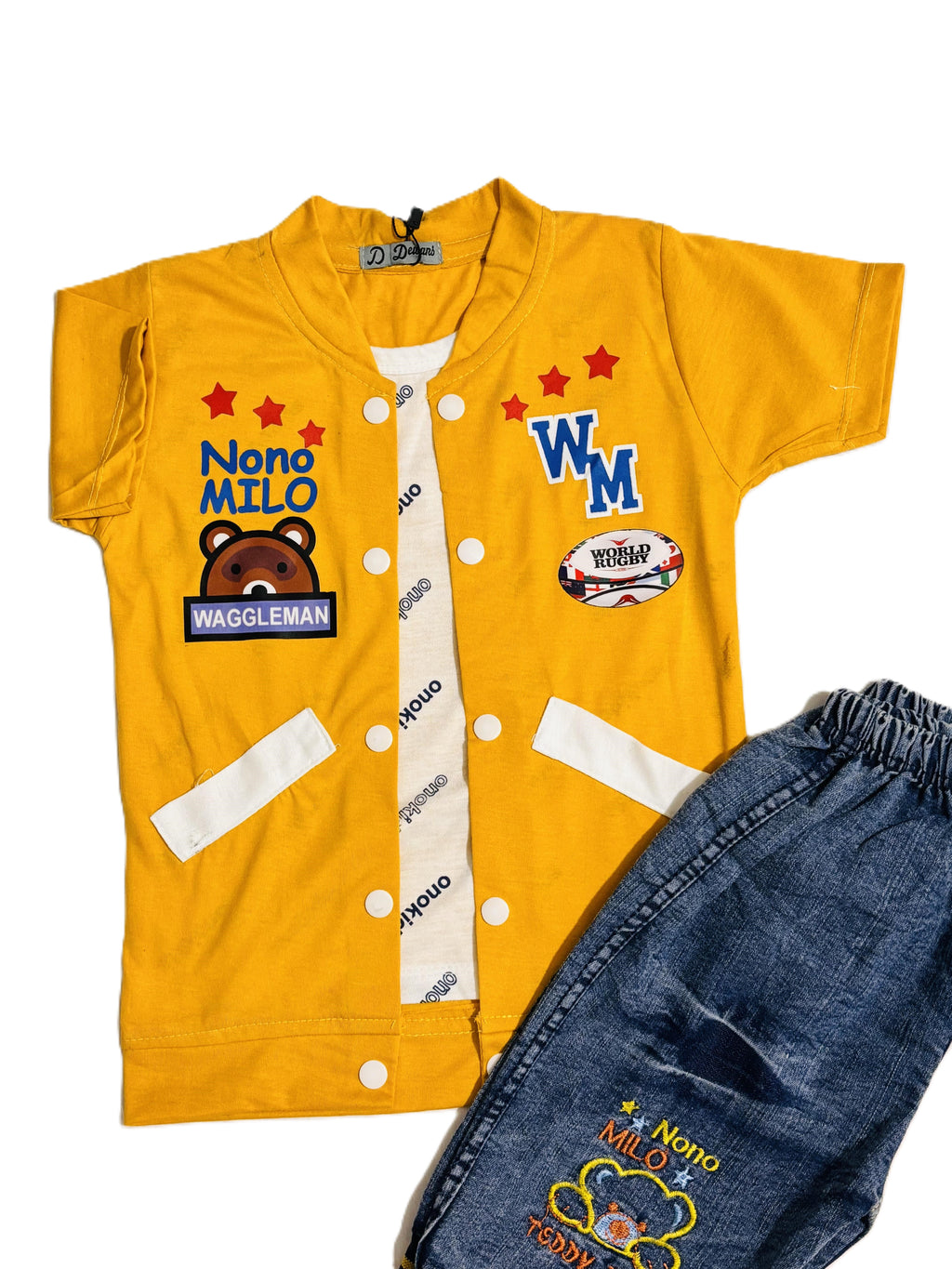 kids boy outfit, kids Yellow shirt, kids summer dress, stylish kids wear